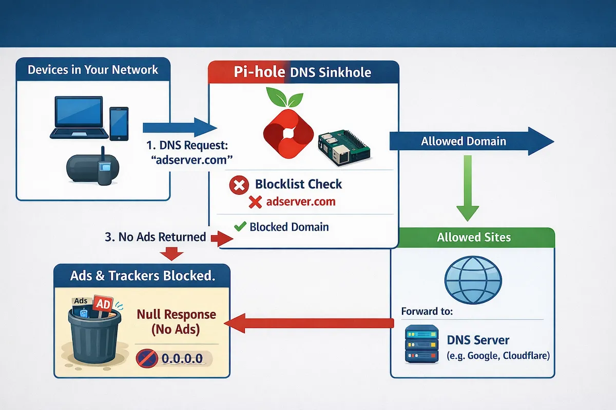 Pihole block schematic